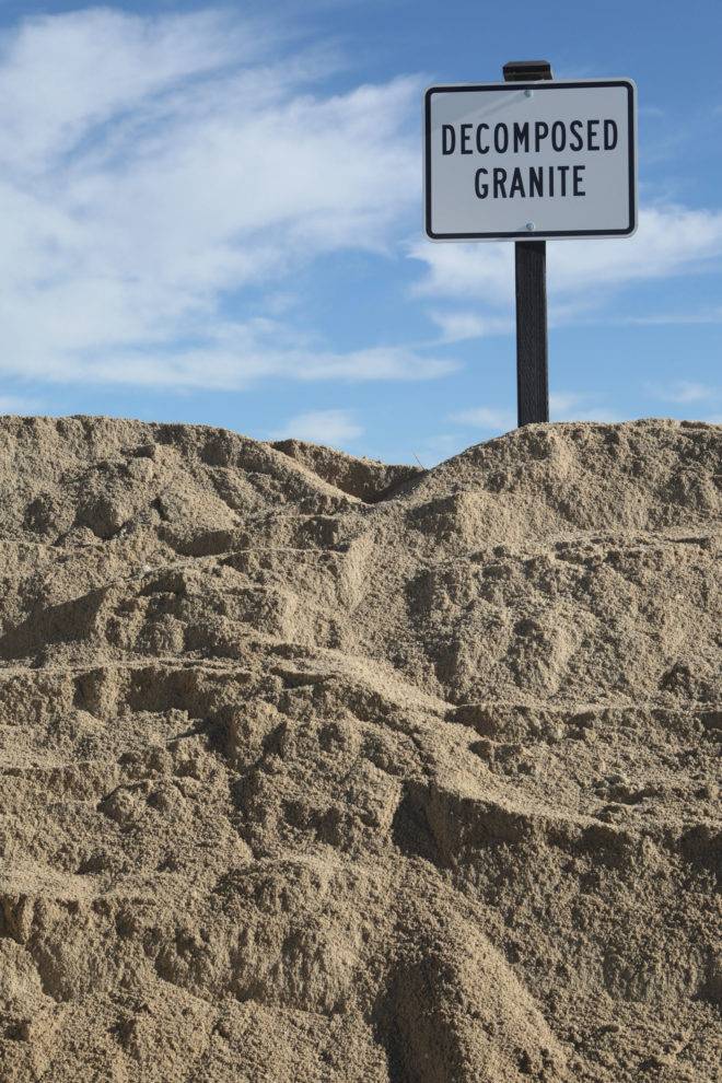 decomposed granite landscape supply Eagle Idaho
