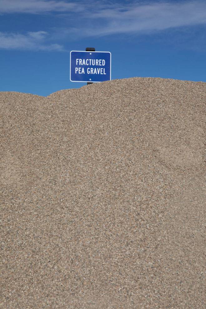 fractured pea gravel landscape supply Meridian Idaho