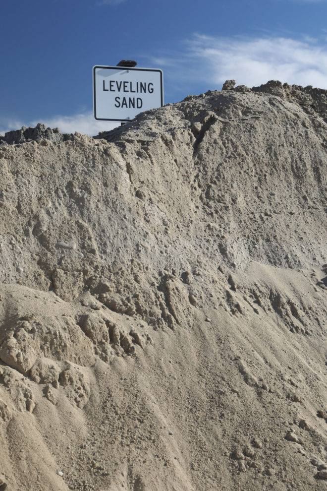 leveling sand landscape supply Boise Idaho